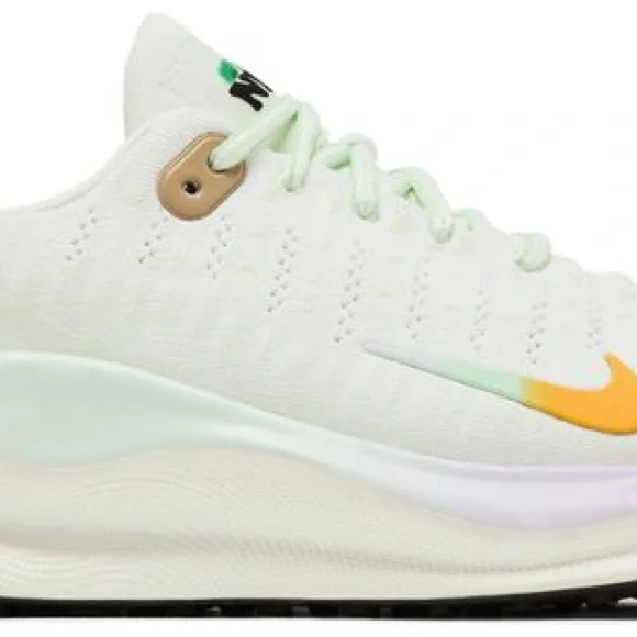 Nike Wmns ReactX Infinity Run 4 White Vapor Green Women Running Shoes Sz 6.5 - Picture 9 of 12